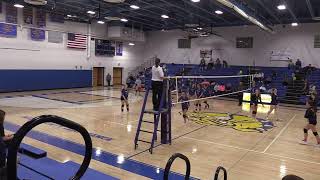 ClaysburgKimmel vs McConnellsburg Volleyball [upl. by Laehcim825]