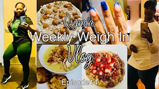 Qsymia Weight Loss Journey Ep 14  Weigh In  Gym Workouts  Meal Prep  Groceries  Worship [upl. by Annoled]