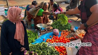 Mangalore santhe market ￼Sunday vibevegetables market [upl. by Annmarie276]