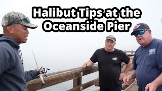 California Halibut Fishing Tips at the Oceanside Pier  Pier Fishing in California [upl. by Dyson]