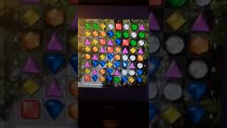 Twitch Plays Bejeweled 2  2nd time Rare 7 piece 3 way [upl. by Ycnaf]