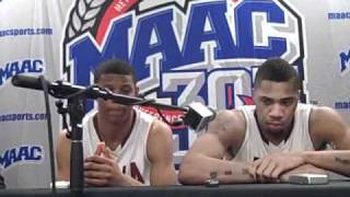 Iona Mens Basketball vs Saint Peters  MAAC Championship  Postgame 3711 [upl. by Ubald]