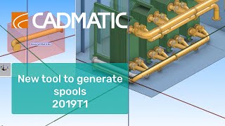 CADMATIC version 2019T1 New tool to generate spools [upl. by Rie336]