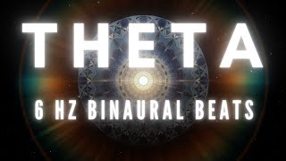 Theta Waves Binaural Beat  100 Pure Theta Frequency [upl. by Sparkie871]