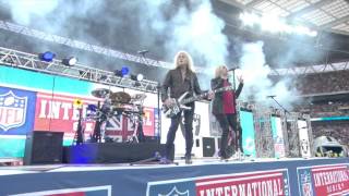 DEF LEPPARD – NFL PreGame  Official Performance Video [upl. by Ilhsa]