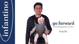 Infantino go forward evolved ergonomic carrier [upl. by Regine]