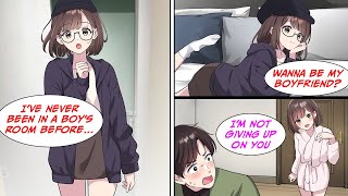 Manga Dub I unknowingly let a super star into my room and she keeps trying to be my girlfriend [upl. by Norym]