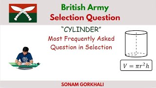 Frequently asked question from cylinderBritish army intake 2025 [upl. by Nho]