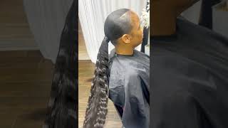 Extended Ponytail I No Glue Sew In Ponytail  Ponytail for Long Hair [upl. by Fast]