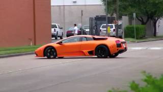 Lamborghini Murcielago LP640 HUGE Acceleration  Start Up and Revs [upl. by Lexerd]