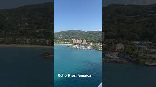 Ocho Ríos Jamaica Stunning waters of Ocho Rios and a coastal view 🌊🏝️🛳️ [upl. by Celisse]