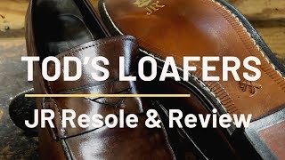 Tods Loafers  Restoration and Review [upl. by Poole710]