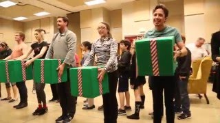 A Christmas Story Rehearsals at TUTS [upl. by Truitt]