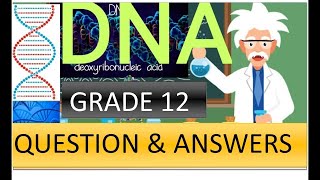 DNA CODE OF LIFE REVISION QUESTION AND ANSWERS GARDE 12 LIFE SCIENCES MSAIDI THUNDEREDUC [upl. by Gertruda]