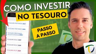 GUIA COMPLETO PRA INICIANTES Como investir no TESOURO DIRETO na prática [upl. by Ellehcsar936]