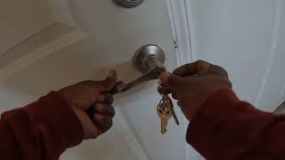 How to Rekey a Door lock [upl. by Mairam]