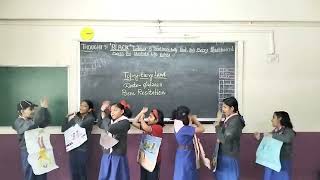 Topsyturvy Land  Poem Recitation  Class5 B  Group 1  202324 ncert poem [upl. by Abey872]