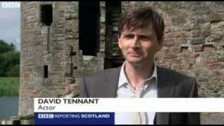 David Tennant Talks Decoy Bride on Reporting Scotland [upl. by Sidran]