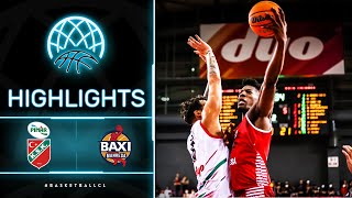 Pinar Karsiyaka v BAXI Manresa  Highlights  Basketball Champions League 202122 [upl. by Ittam560]