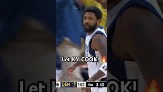 Kyrie Irving GOES OFF in Denver 😤🔥Shorts [upl. by Nahgeem]