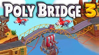 POLY BRIDGE 3 IS COMING OUT SOON [upl. by Aliuqat]