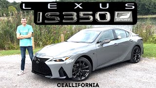 2024 Lexus IS 350 F Sport  This OldSchool V6 Is SO MUCH FUN  Walkaround Review amp POV Test Drive [upl. by Laing]