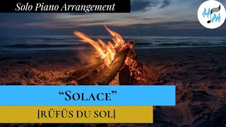 quotSolacequot by RÜFÜS DU SOL  Solo Piano Arrangement  SHEET MUSIC LINK [upl. by Inail166]