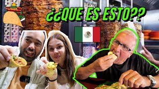 ¡EXTRANJEROS Descubren el Sabor Único de los Tacos en MÉXICO 🌮 La Épica Primera Vez tacos al pastor [upl. by Attevaj]