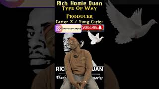 Rich Homie Quan Type Of Way Producer Yung CarterCarter X Interview riprichhomiequan [upl. by Aseyt]