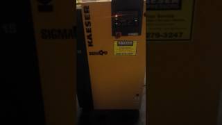 Kaeser SK15 15HP Rotary Screw Air Compressor [upl. by Kori277]