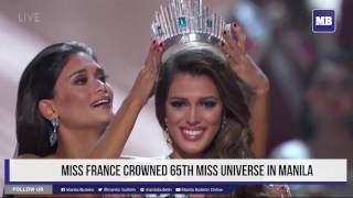 Miss Universe 2016 is Miss France [upl. by Carma]