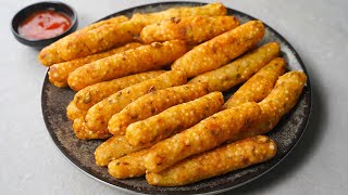 Amazing Tapioca potato Fingers Recipes Simple and Delicious Potato Snack [upl. by Naerol]