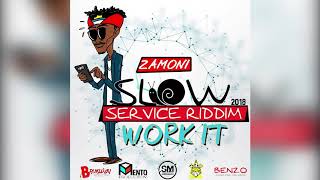 Zamoni  Work It Service Riddim Antigua 2018 Soca [upl. by Barton]