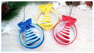 Diy ideas de adornos de Navidad de foami o goma eva muy fáciles adornos navideños Diy manualidades [upl. by Noelopan781]