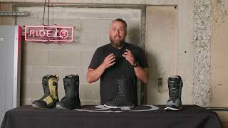 2324 RIDE INSANO  DEADBOLT ZONAL Snowboard Boot Overview [upl. by Gaeta]