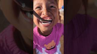 Limey Daughter eat rice 16 daughter funny shorts comdey [upl. by Almena]