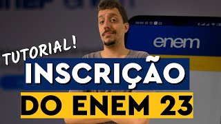 COMO SE INSCREVER NO ENEM 2023 passo a passo  TUTORIAL COMPLETO [upl. by Hsiri]