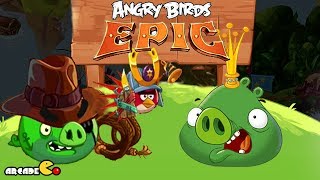 Angry Birds Epic  Cave 2  Nailed it  With Porky Prince Walkthrough Part 36  Angry Birds [upl. by Asilef]