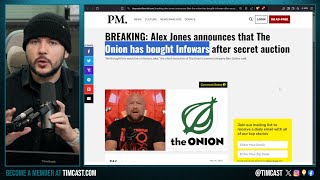 INFOWARS SHUTTING DOWN The Onion Bought Alex Jones Network Jones Launches New Network To Continue [upl. by Imas]