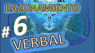 Test psicotecnico  6 RAZONAMIENTO VERBAL Resueltos y explicados [upl. by Eisseb653]