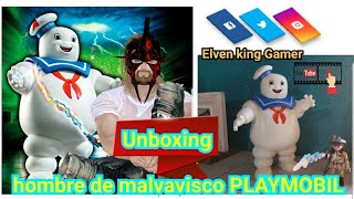 unboxing playmobil Cazafantasmas Hombre de Malvavisco  juguetes para niños [upl. by Kyre]