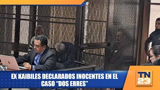 Ex kaibiles declarados inocentes en el caso “dos erres” [upl. by Seidnac31]