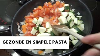 GEZONDE EN SIMPELE PASTA DOOR DE DIËTIST 🍝 [upl. by Ahsinev]