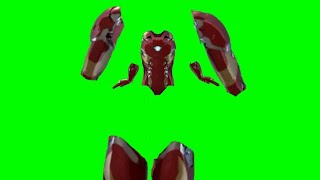 Green Screen Iron Man suit up 2 [upl. by Enined106]