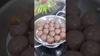 Healthy Chocolate Dumplings Recipe in Telugu [upl. by Yrocej]