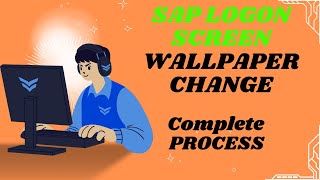 SAP Logon Screen Image custom set  SAP GUI Tip Change the Start Image Like a Pro TiwariTechTV [upl. by Arbba146]