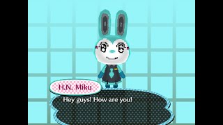 What if Animal Crossing had a crossover with Hatsune Miku and she sang Bubblegum KK [upl. by Serg]