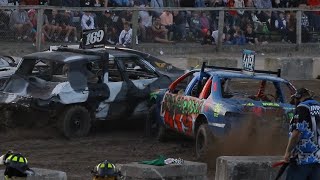 Mitchell Fair Demolition Derby 2024 Fullsize Oldschool V8 [upl. by Shieh]