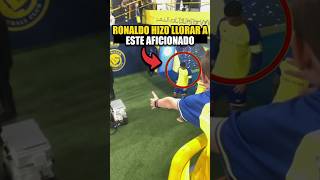 Ronaldo Hizo Llorar a Este Fan – No Vas a Creer lo que Pasó Después [upl. by Pacheco]