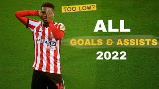 Amad Diallo  All GOALS amp ASSISTS IN 2022 [upl. by Viviyan90]